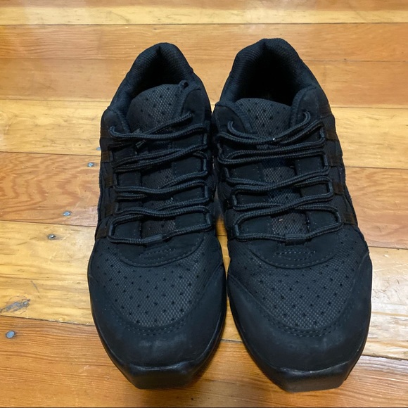 Capezio Womens Lace Up Rock It DS24 Low Top Dance Sneakers Black Size 8 - Picture 3 of 11